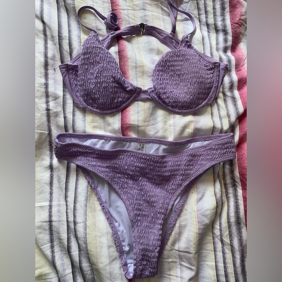 Pretty in purple shein bikini -SHEIN - Picture 2 of 4